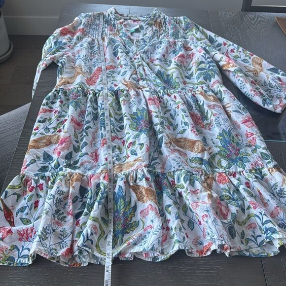 Anthropologie Kelly Louise Judd Whimsical Flannel Sleep Dress Women’s Size 1X - Picture 8 of 15